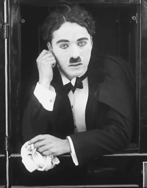 randomchaplinfacts:One A.M (1916) Things that distract me on a daily basis: Charlie Chaplin’s face
