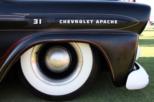 hotrodzandpinups:  taylormademadman:58 Chevrolet Apache  HRP