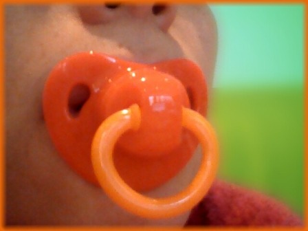 Compilation: sucking my pacifier (4 pics)  I love to suck my pacifier. I have several!