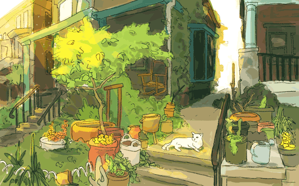 piddydood: Lazy Summer IG: jameelaillustration FB: jameela wahlgren  