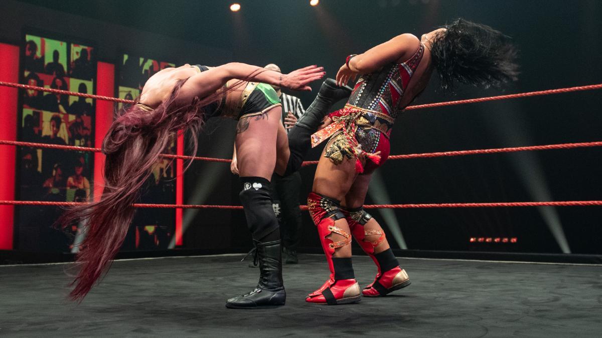 WWE Women 🎊🍾 — Kay Lee Ray(c) vs Meiko Satomura for the NXT UK...
