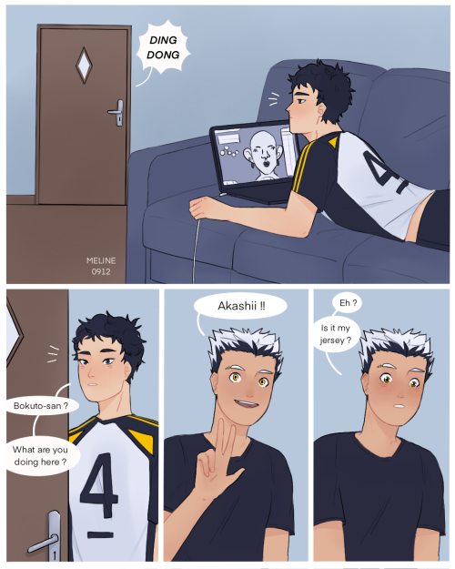 meline0912:A stupid comic because they are stupidForget it after read it or you’ll never sleep again because of the nightmares :( but you can keep in mind that they swap they jerseys because it’s cute 