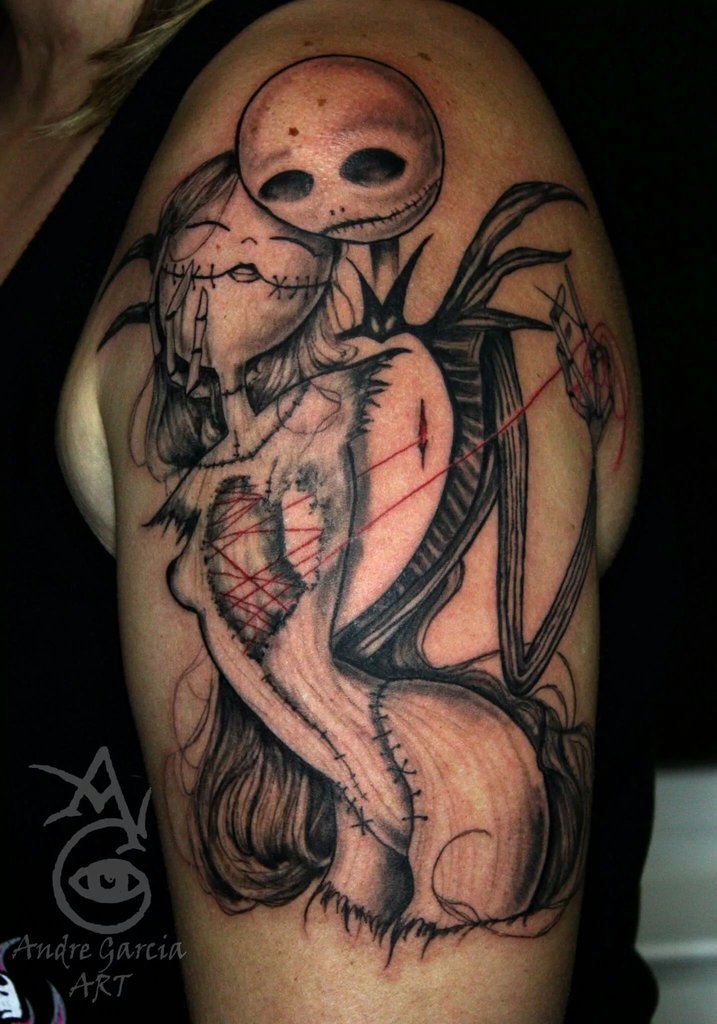 20 Nightmare Before Christmas Tattoos Youll Totally Want  HuffPost Style