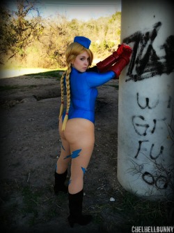 chelbunny:  Shadaloo Cammy complete!Hope