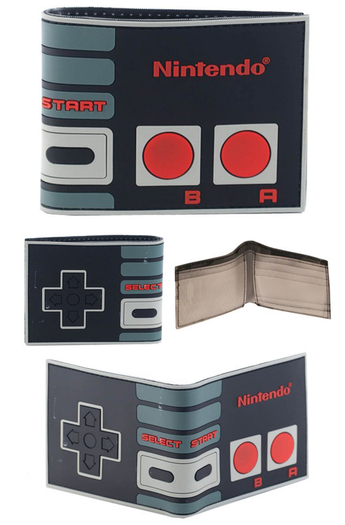 gamefreaksnz:  Nintendo NES Classic Controller Bifold Wallet     Officially licensed.     Wallet that looks like the classic Nintendo remote.     Designed to last. List Price: ษ.00     Price: พ.99      You Save: บ.01  (40%)