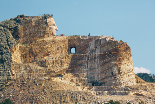 samhorine:south dakota road trip - crazy horse memorial, mount rushmore and a goat - august 2017 