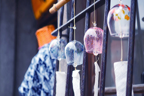 Wind chimes by Ted Tsang on Flickr.