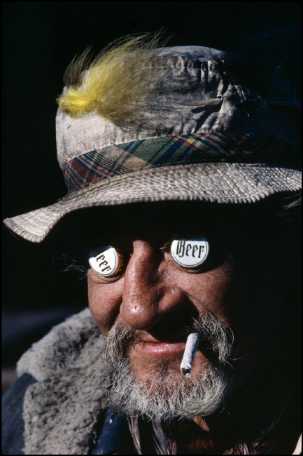 madfuture:  USA. Northwest coast. Lonesome Walt, an Indian tribal chief. 1981 - Richard Kalvar. 