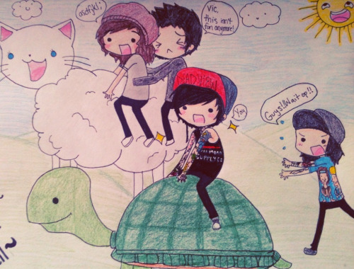 christoferdrewnipples:Pierce the veil doodle~