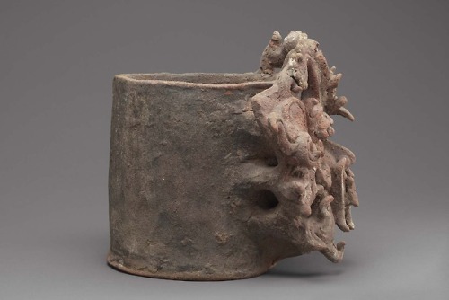 tlatollotl: Incense burner section Maya Early Classic Period, A.D. 500–600 Object Place: 