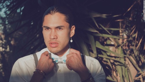 jumbledramblings:Martin Sensmeier He is beautiful….. I’m obsessed with his hair….