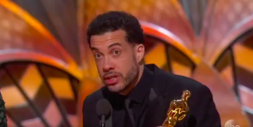 tikkunolamorgtfo:Shoutout to Ezra Edelman, the black Jewish director who just won the Oscar for best