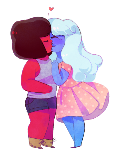 sergle:  anon requested some rupphire smeech smooch 