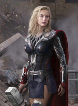 ruthlessrodriguez:  Amber Heard as Lady Thor