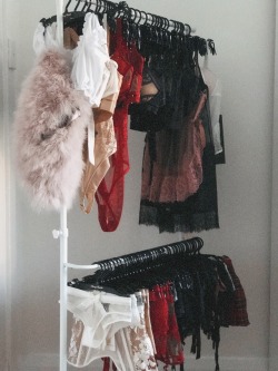 cl-s:  My lingerie rack; one of my favourite