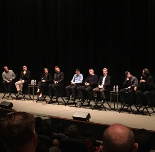 prettyboytgc: Christopher Nolan, Emma Thomas and the cast of Dunkirk at a Q&amp;A for Dunkirk(x)