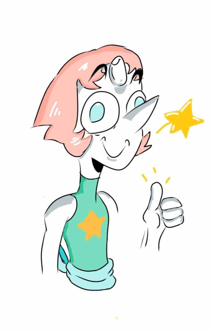 do-the-mario:  A really happy Pearl to get me through the immense amount of pain