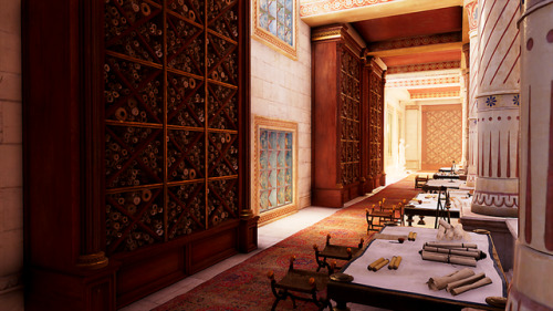 mahirumidnight:Inside the Library of Alexandria
