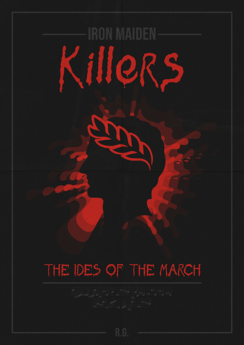 MINIMALISM + IRON MAIDEN - “Killers” (1981)Inspired by @minimal-pulse art