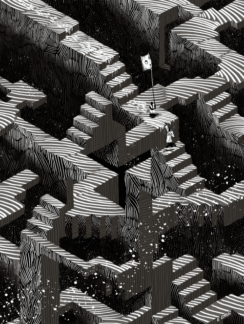 erwincruzart:  Hexels + Photoshop 
