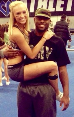 ohheylookitsamy:Cheer Athletics Cheetahs &amp; Cheer Athletics Wildcats ✊💙👉 Ashley Wilson &amp; Chris OConnor