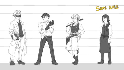 Revisiting some old work to see how my art’s changed/improved(?). Looking back at the original