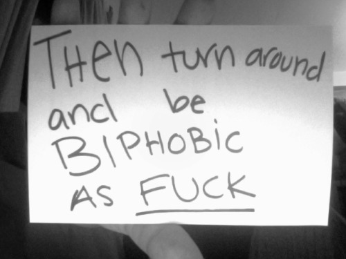 deadjosey:hellajalexboobiesandgoodvibes:Please, help stop biphobia. It’s hurtful and ignorant.love t
