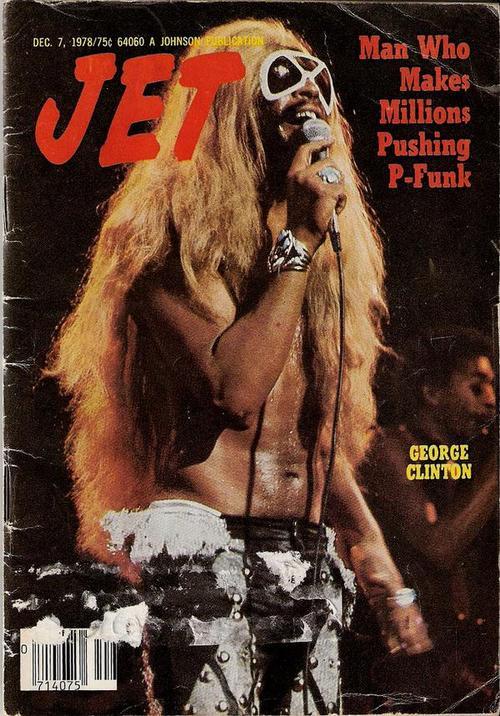 parliamentfunkadelic:   George Clinton on the cover of JET 12-7-78  