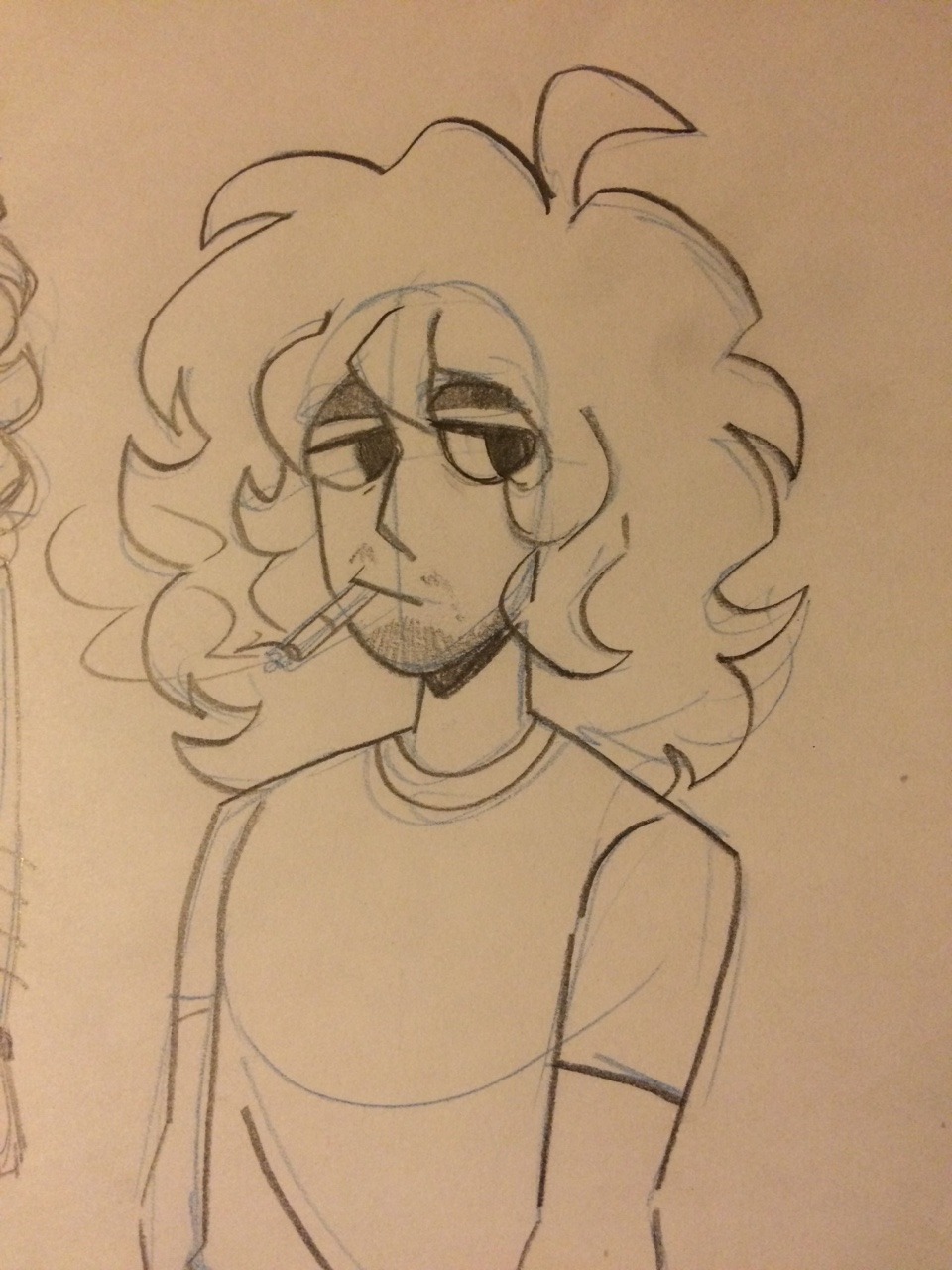 camalilium:  I made him for an assignment but I’m gonna keep him. His names Leo,
