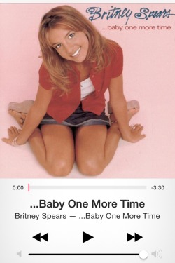 Having my Britney Spears moment.