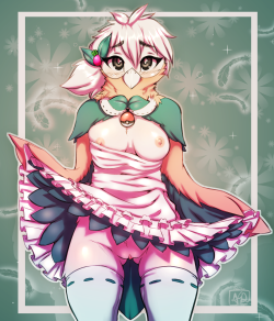 avante92artblog:  Maid-let at your service~ “Goshushin - sama”   &lt; |D’‘‘