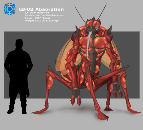 Another realistic re-imagining of an ultra beast, this time it’s UB-02, Buzzwole. The big mosquito/a