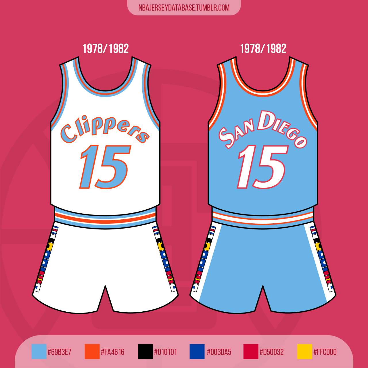 san diego clippers jersey