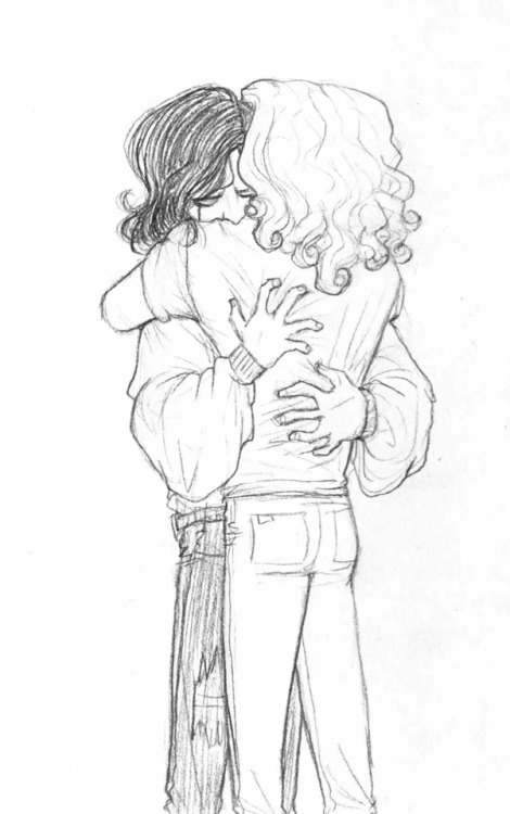 littlesmartart:DRAWTOBER #20 - lélio & ophelia by firstaudrinaFind me, Lestat is saying in a tho