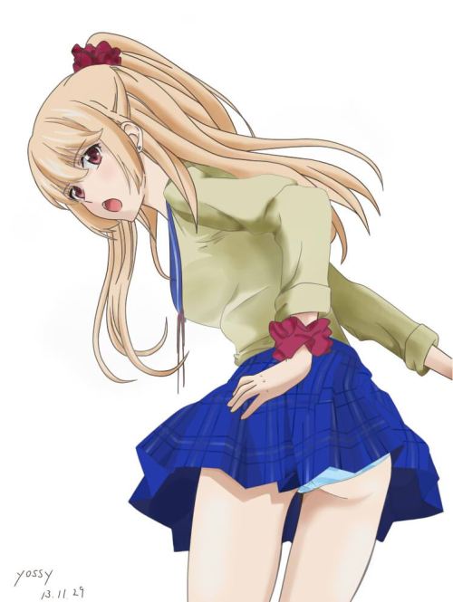 yatchumk2:  (via 【二次元】パンツ見えてる女の子の画像くださいよ - がぞ～速報)