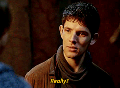 mamalaz:  When Arthur totally told Merlin how much he means to him but tried to play