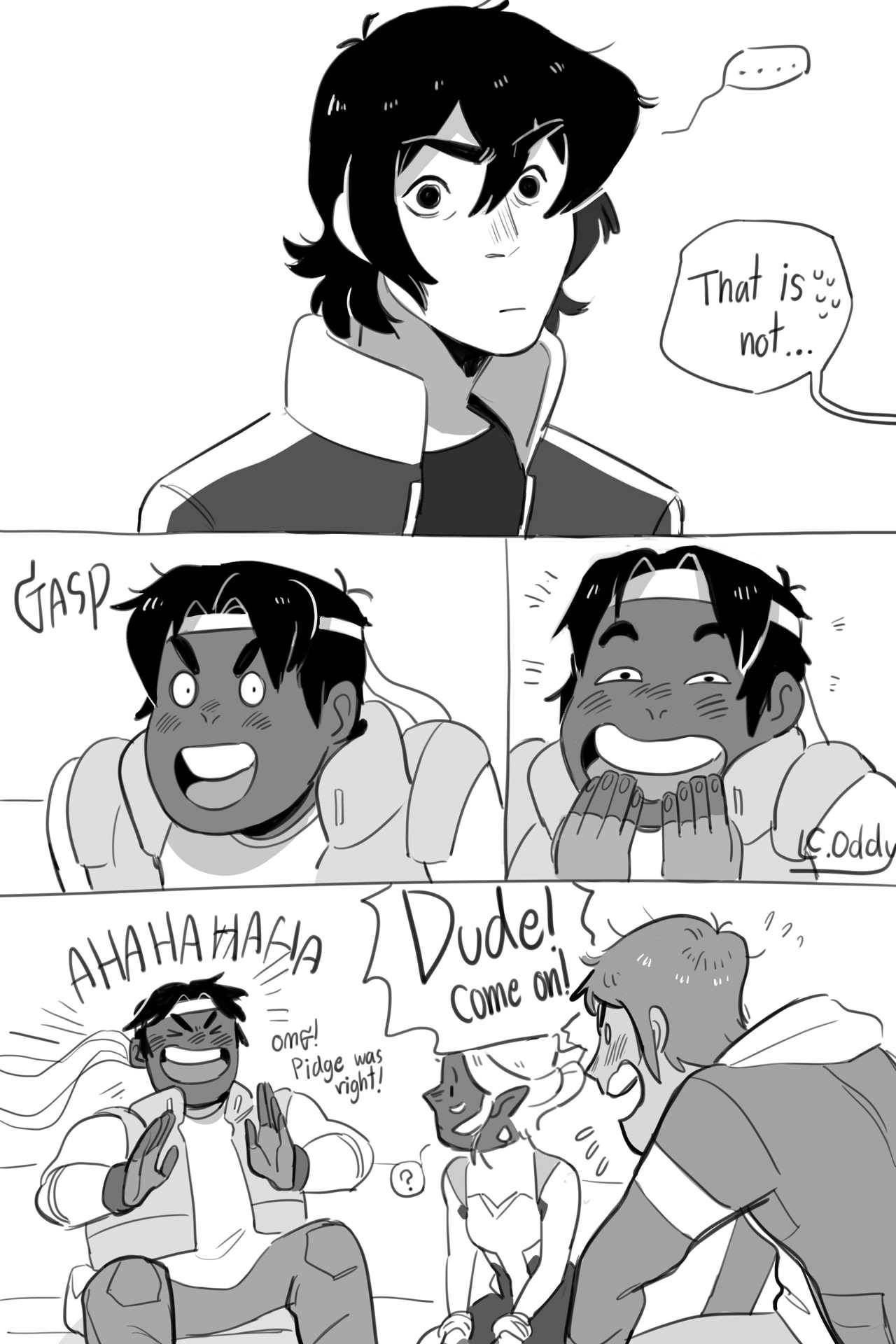 lupinchopang27:  VoltronxGOTG -mantis Allura