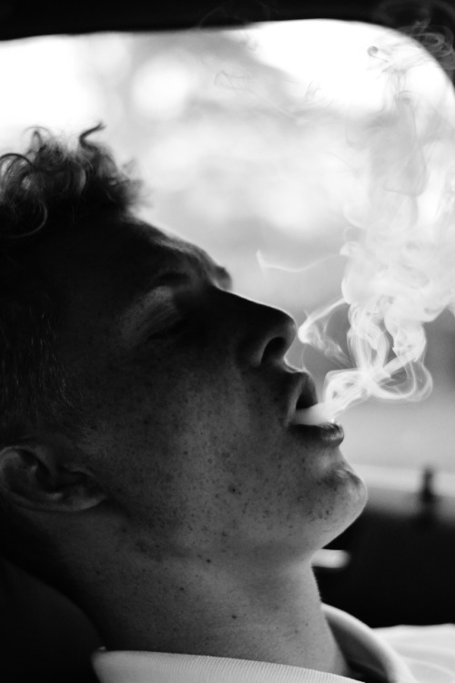triatic:  “Every human walks around with a certain kind of sadness.”  Andrew P. photographed by Austin H. 