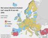 People who complete different education levels in Europe.
Map by @NaytaData.