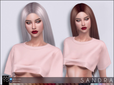 Sims 4 Female Hair