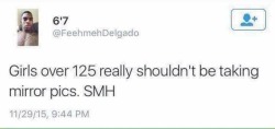 eccentric-nae: let-them-eat-cake21: You take them pictures girl!!!!  That dont even make sense.Yas sis slay everybody life.   125? Bet 87% of the chicks he retweet weigh more than that. These niggas don&rsquo;t have a clue.