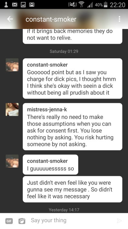 Porn photo mistress-jenna-k:  Pro tip: don’t be this