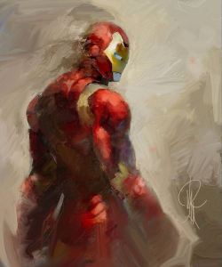 Xombiedirge:  Iron Man &Amp;Amp; Captain America By Alberto Varanda