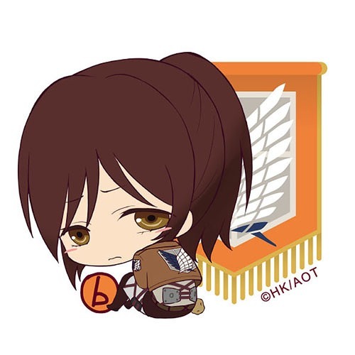 New Bocce-kun charms of our favorite SnK characters!All will be released June 2015!