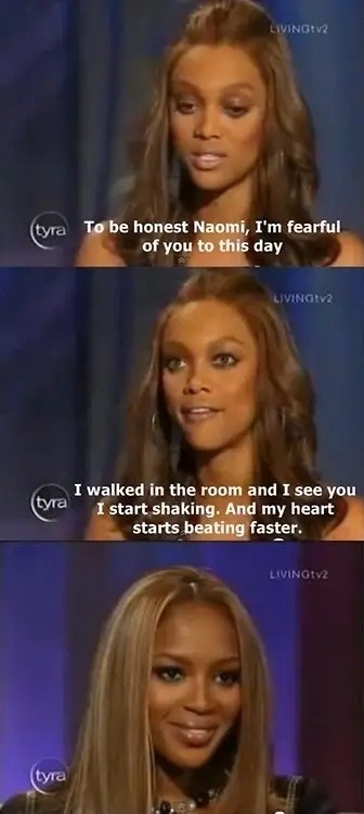The Naomi Campbell & Tyra Banks Beef Really Shows The Nature Of Venus 1st House Synastry. Tyra Got Her