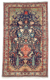 pwlanier:Tehran niche rug, dated 1872HALI 