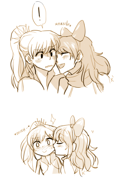 naeyeon:  Blake having some random bursts of affection ; u ;