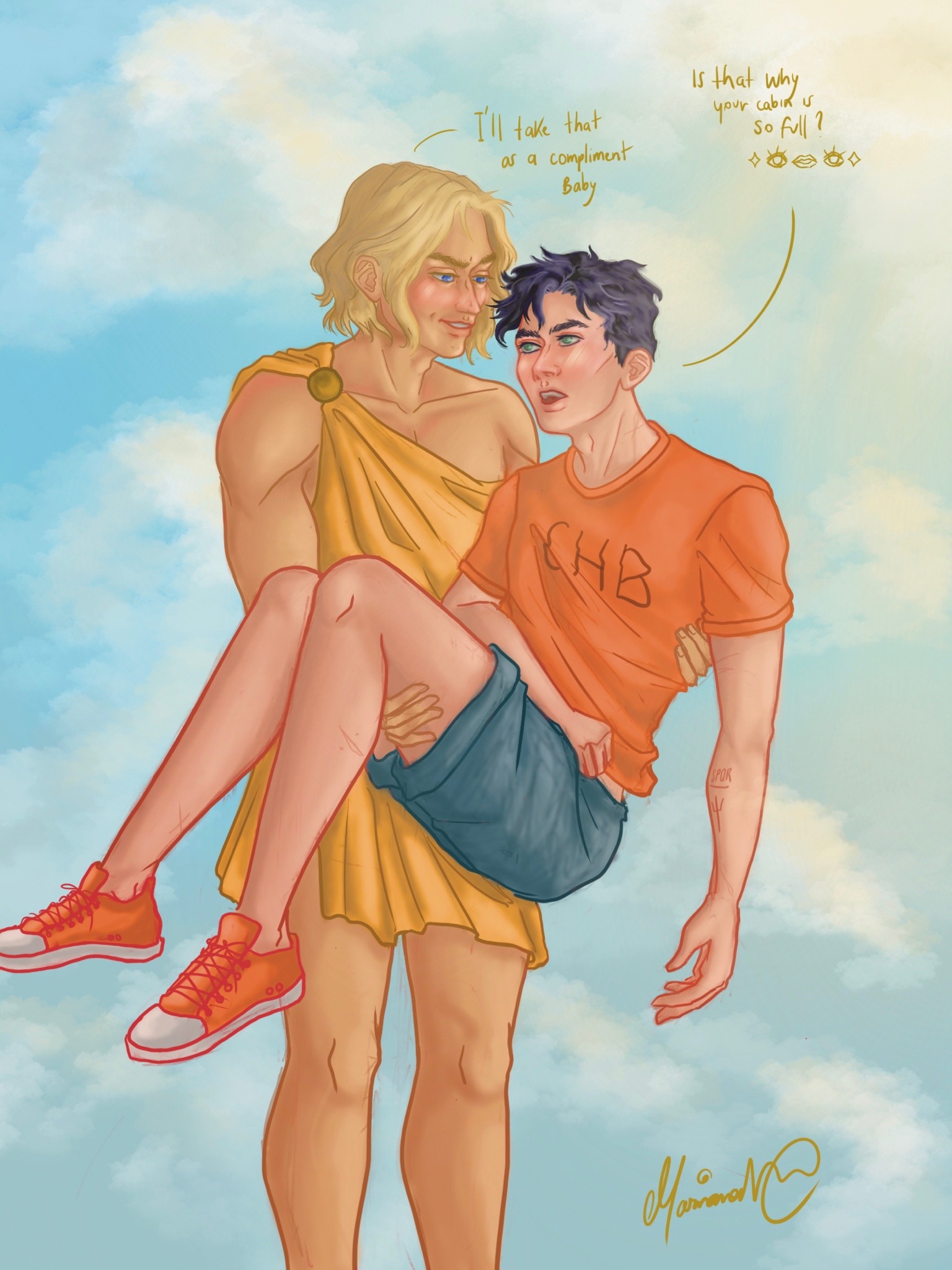 Clarisse and chris fanfiction