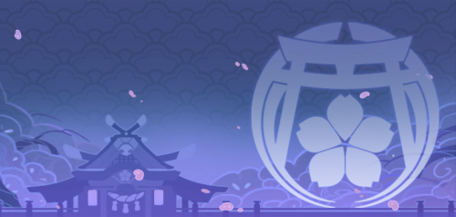 [Namecard Collection] (Co-op) Profile Background - Travel Notes: Grand Narukami Shrine