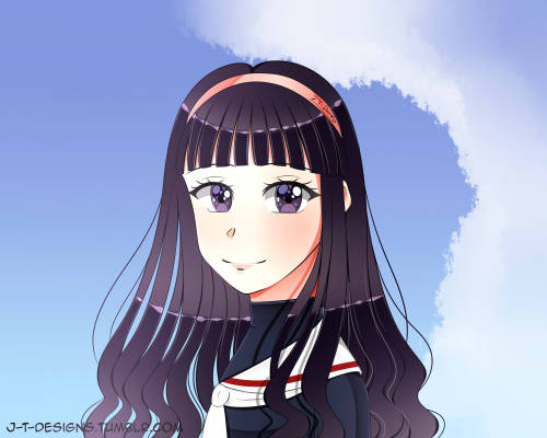 I drew Tomoyo!